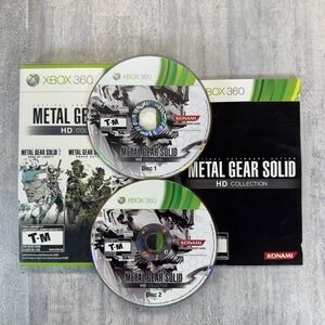 Metal Gear Solid HD Collection - Xbox 360 - Complete CIB - Tested Working